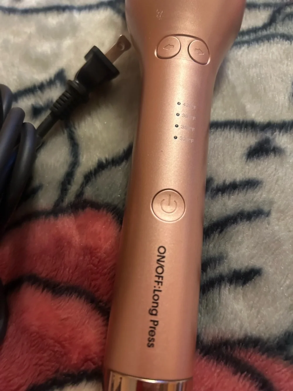 Automatic Hair Curler with 4 Temperature Settings, Auto-Rotating Ceramic Curling
